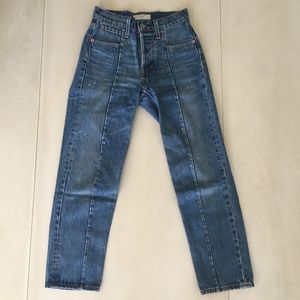 NWOT Levi's Wedgie Altered Straight Leg Jeans